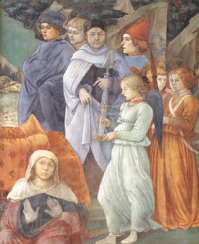 Fra Filippo Lippi Details of The Annunciation Spain oil painting art